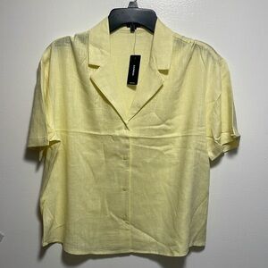 Express Women’s Blouse, Size S, Color Yellow